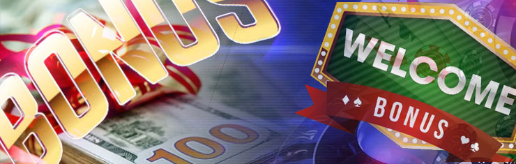 casino welcome sign up deposit bonuses