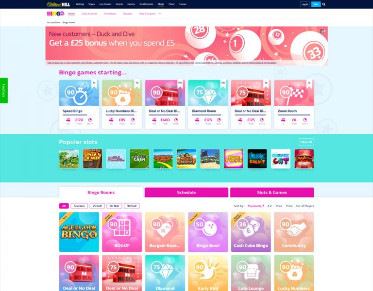 William Hill Bingo Casino And Bingo