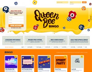 queen bee bingo screenshot