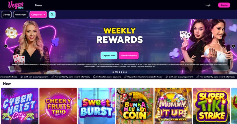 screenshot vegas wins casino