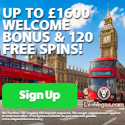 Leo Vegas Casino - Get 250 Free Spins Leo Vegas Casino - Get 250 Free Spins