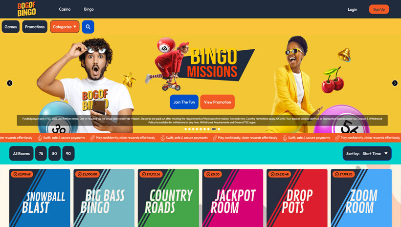 bogof bingo screenshot