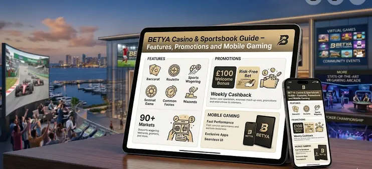 Discover Betya – Sports Wagering, Slots, Live Dealers and More